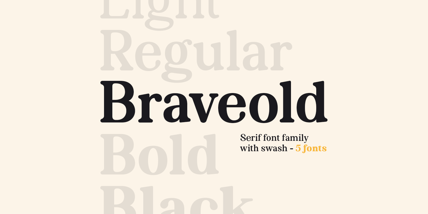 Braveold Font